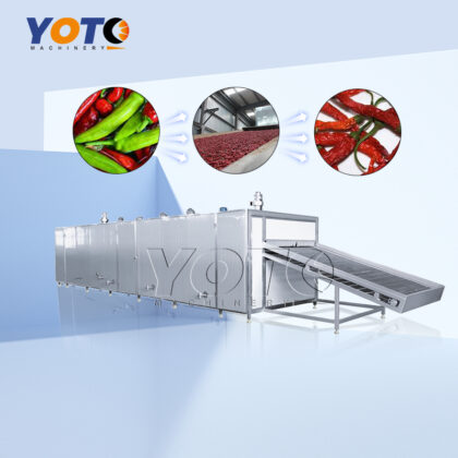 Chili Mesh Belt Dryer