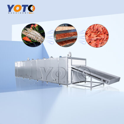 Shrimp Mesh Belt Dryer