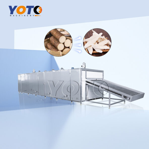 Yam Mesh Belt Dryer